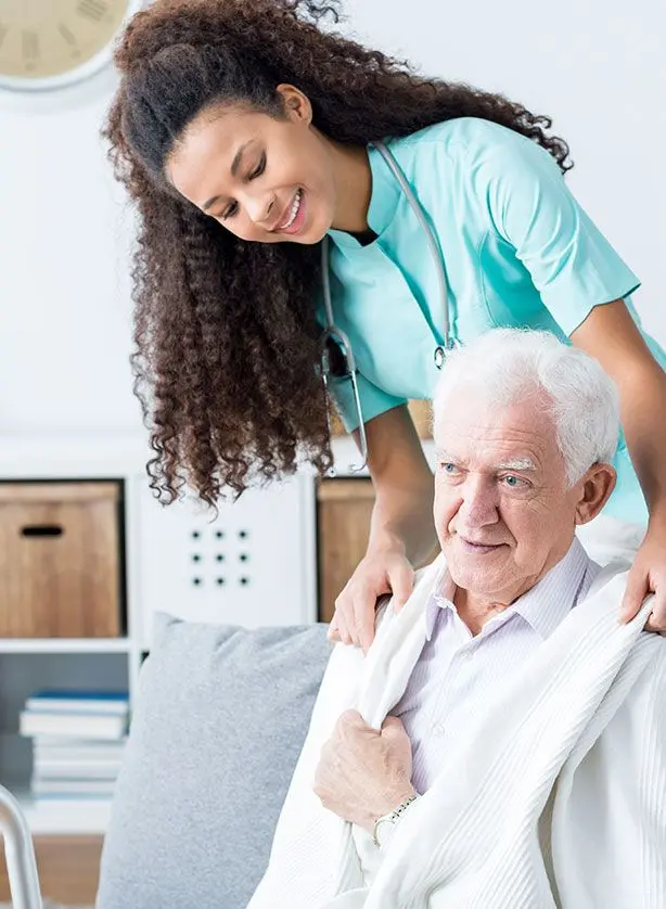 Career with home health care agency